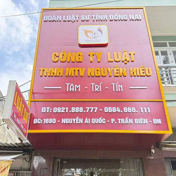 Công ty luật Nguyễn Hiếu